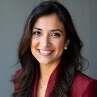 Headshot of instructor Aisha Khan.